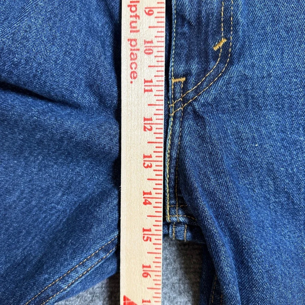 Levis 550 Relaxed Fit Tapered Leg Jeans Dark Wash Blue Denim Mens 46x29